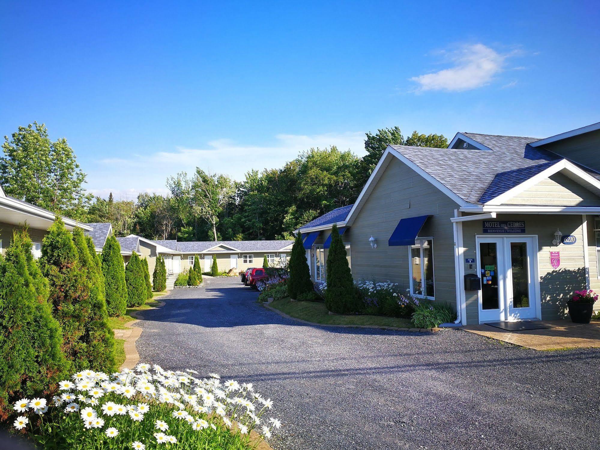 שרברוק Motel Des Cedres מראה חיצוני תמונה